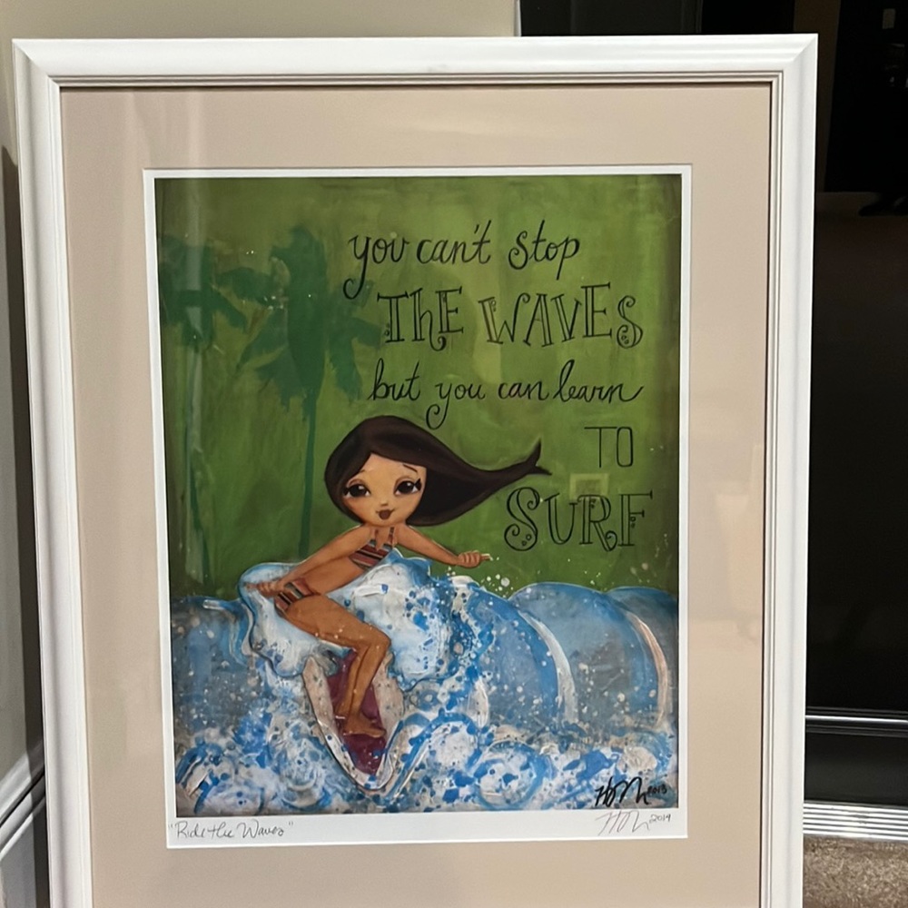 “Ride the waves”